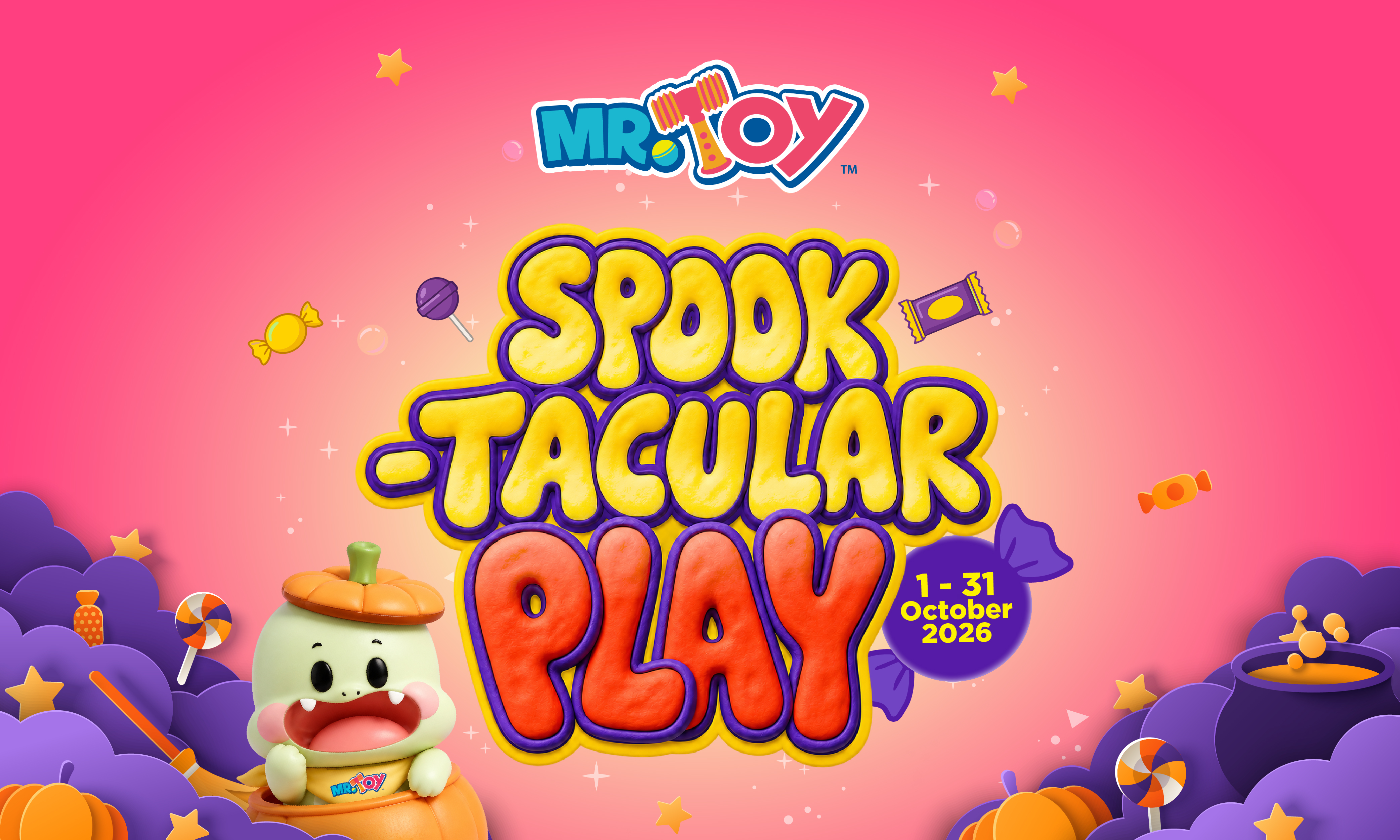 MR.TOY Spook-Tacular Play 2026