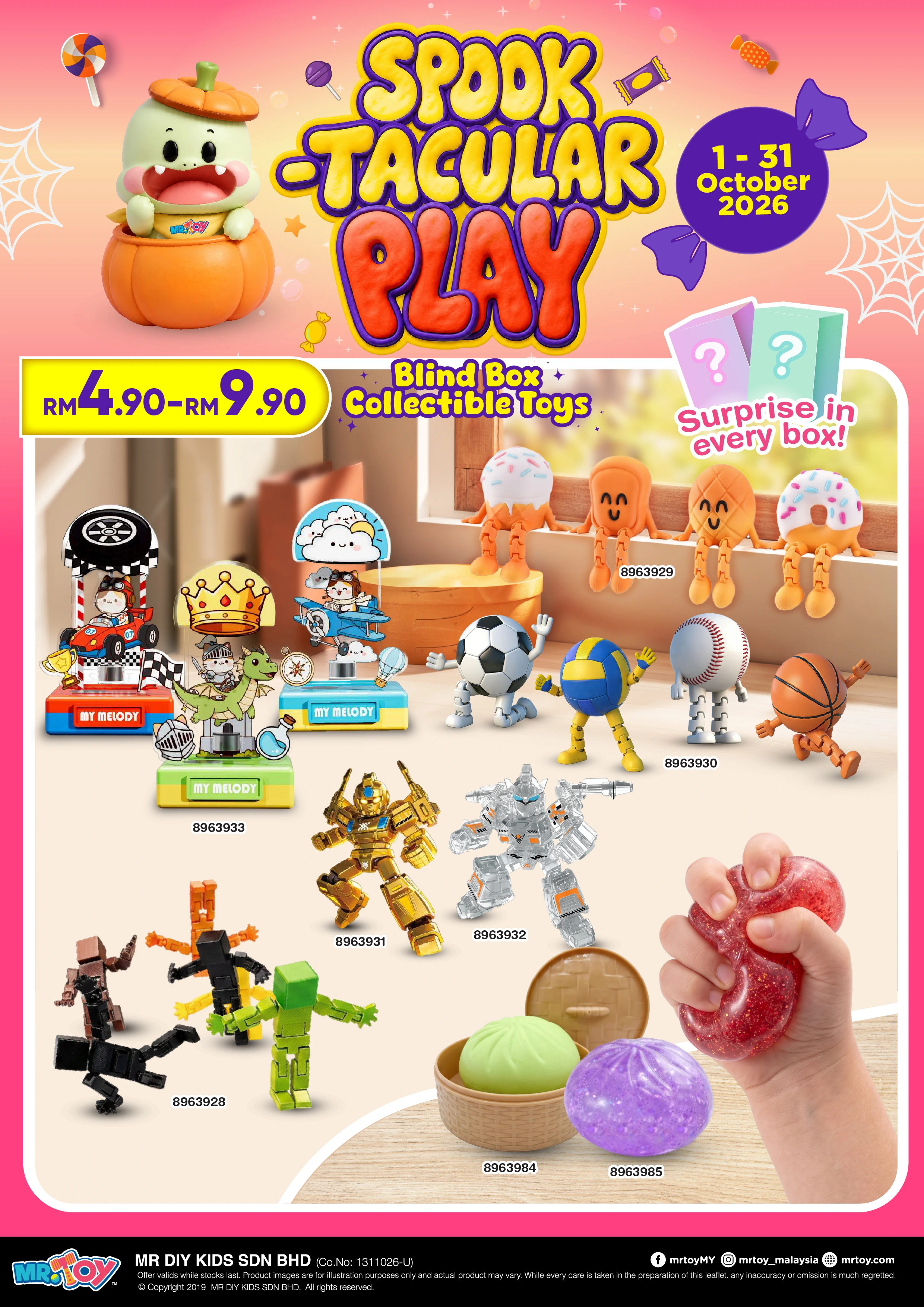 MR.TOY Spook-Tacular Play 2026