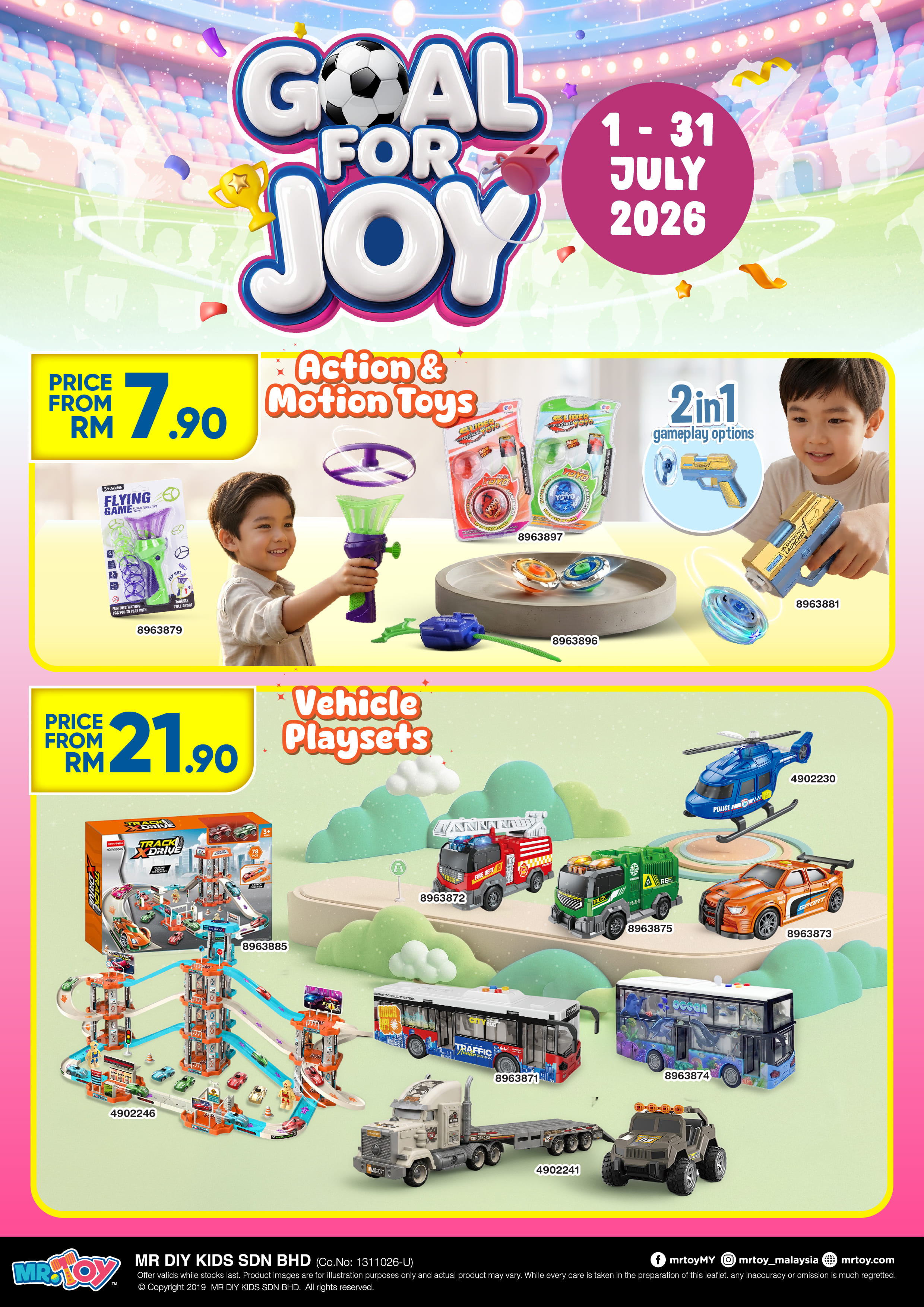MR.TOY Goal For Joy 2026 MR.TOY Goal For Joy 2026