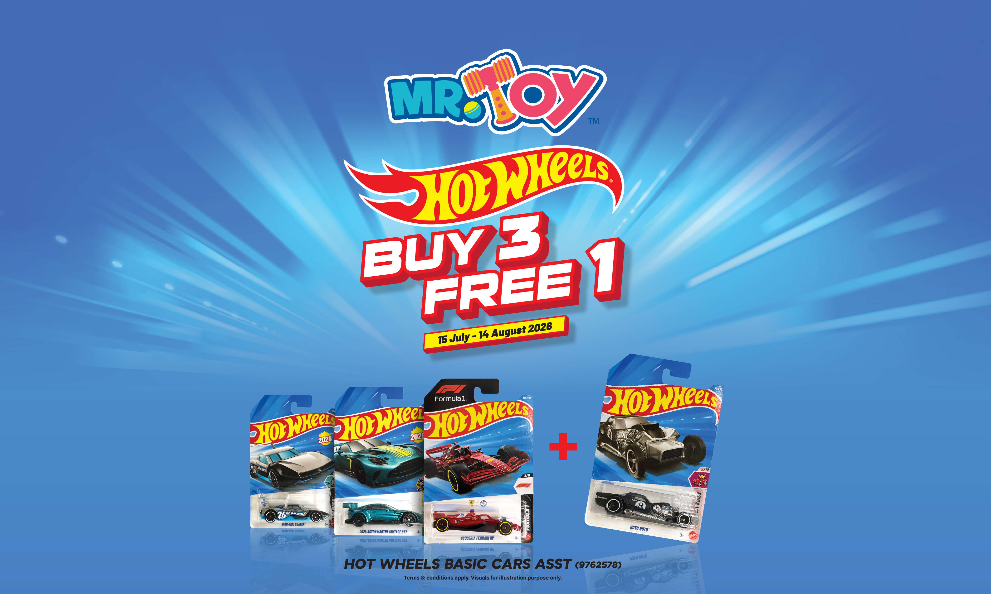 Mr Toy Hot Wheels 2026