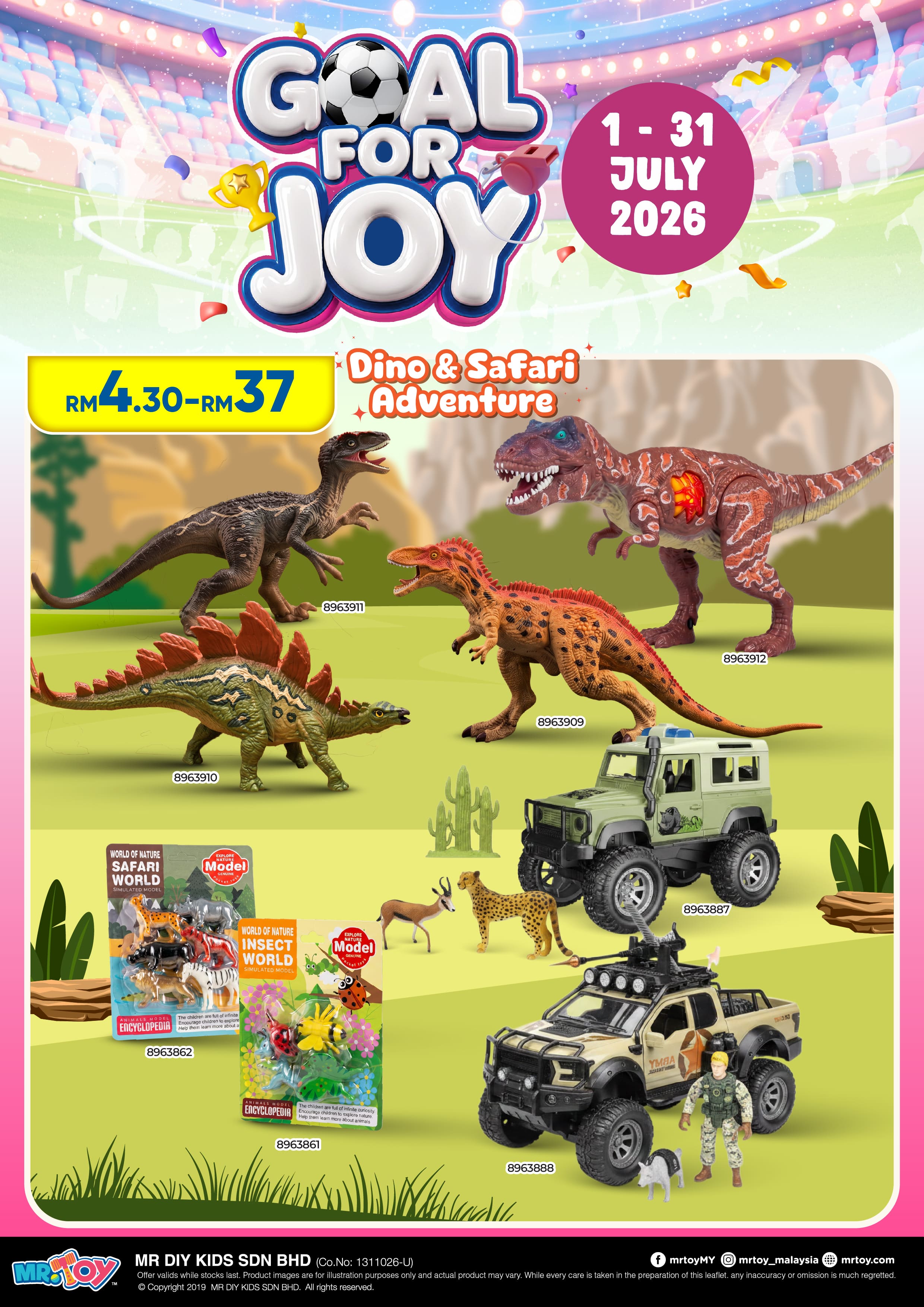 MR.TOY Goal For Joy 2026
