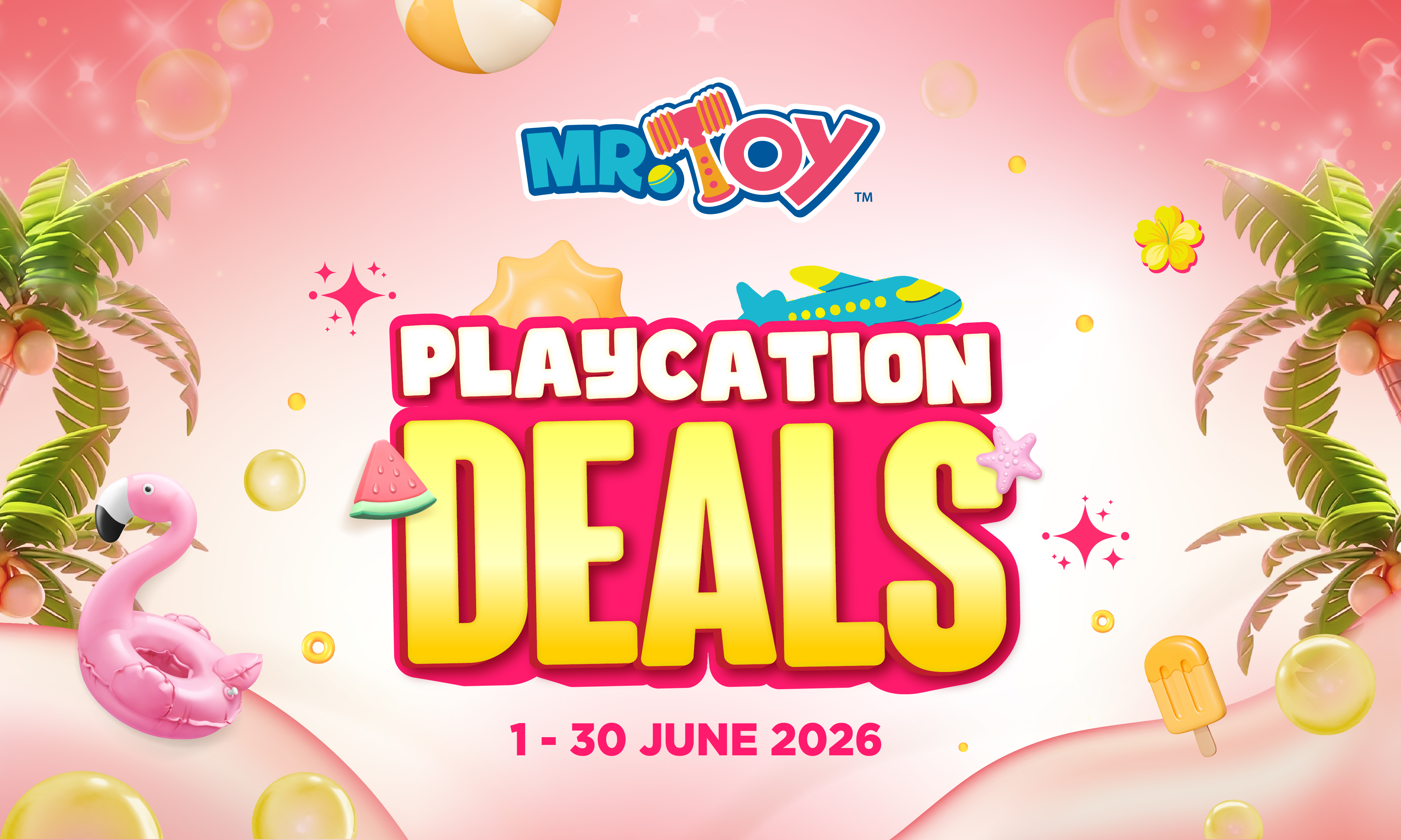 MR.TOY Playcation Deals