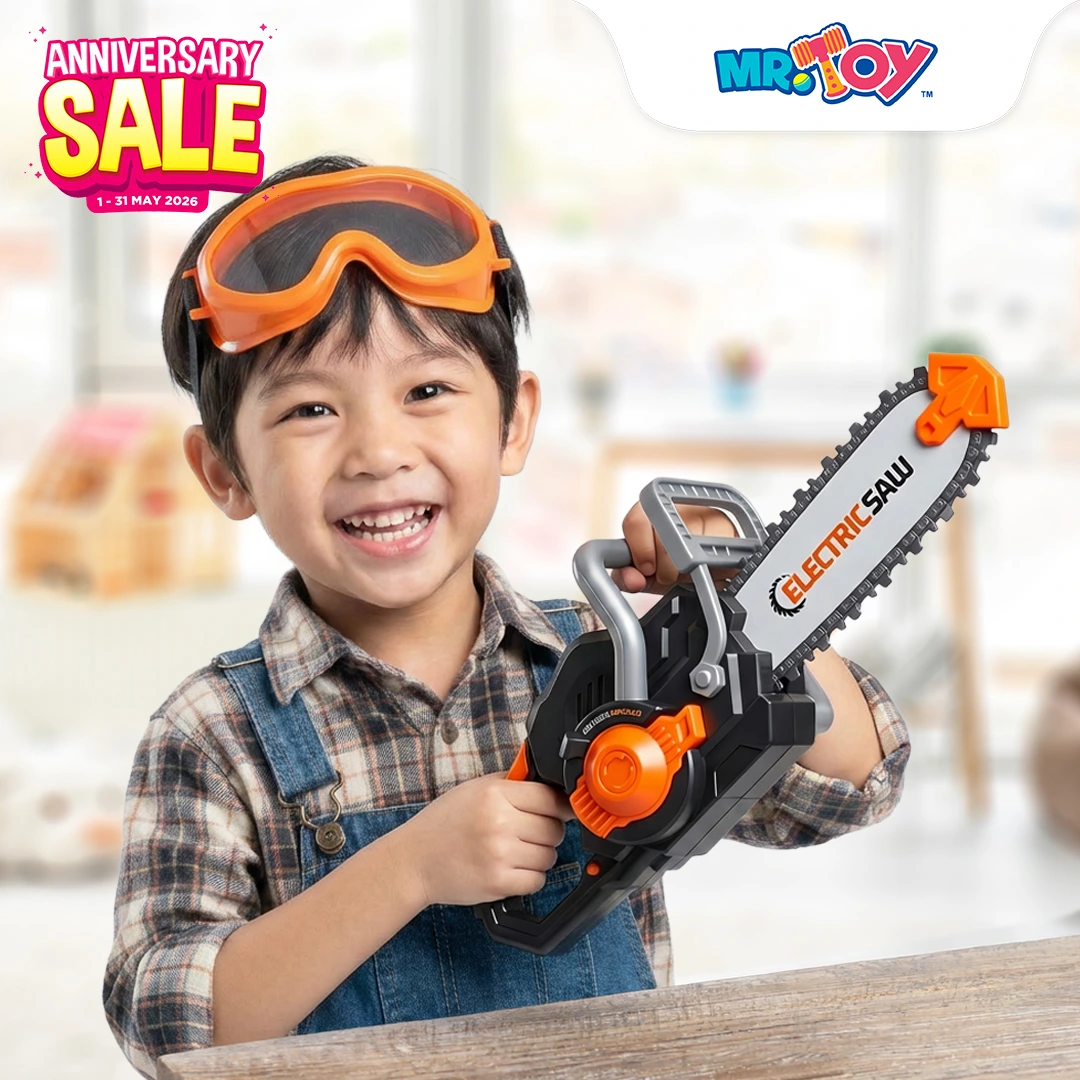 Electric Saw Tools Playset
