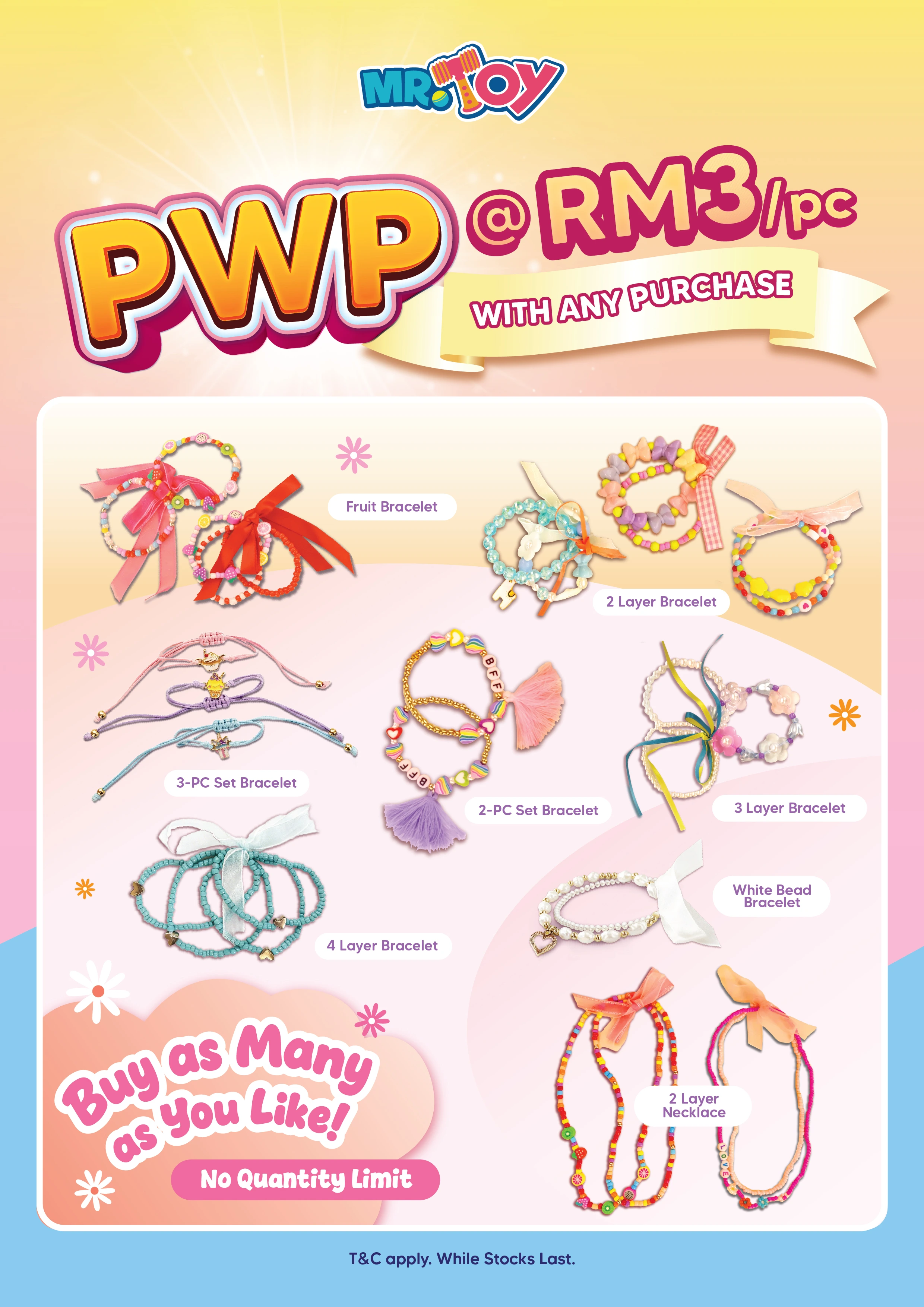 MR.TOY Jewelry & Accessories 2026 