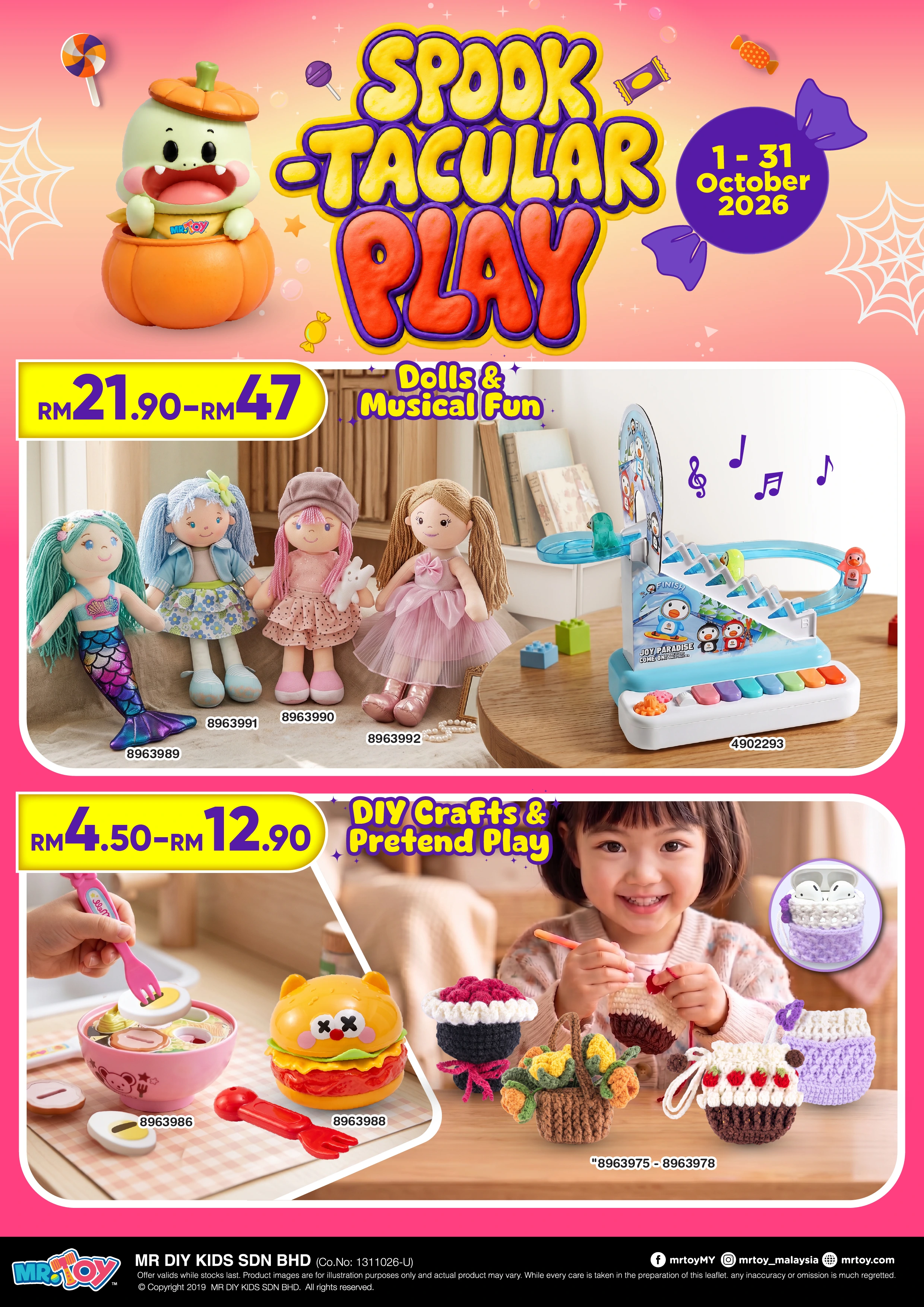 MR.TOY Spook-Tacular Play 2026