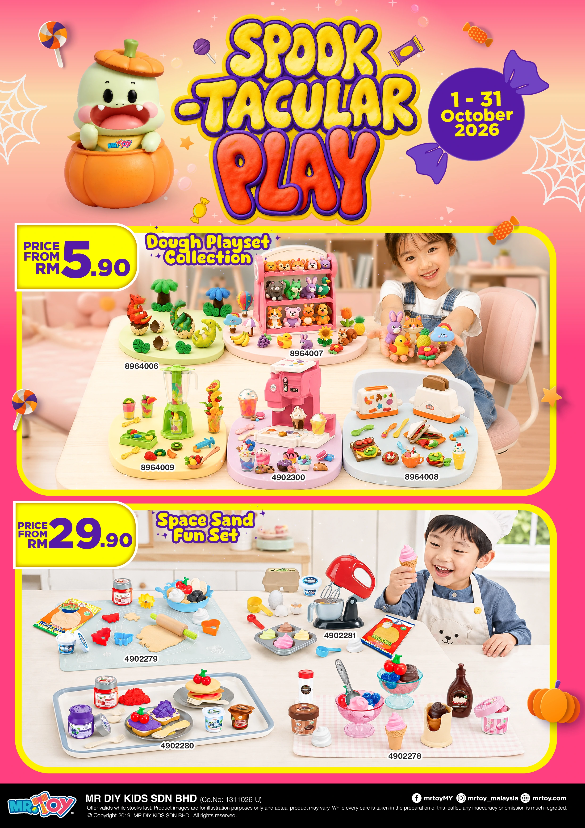 MR.TOY Spook-Tacular Play 2026