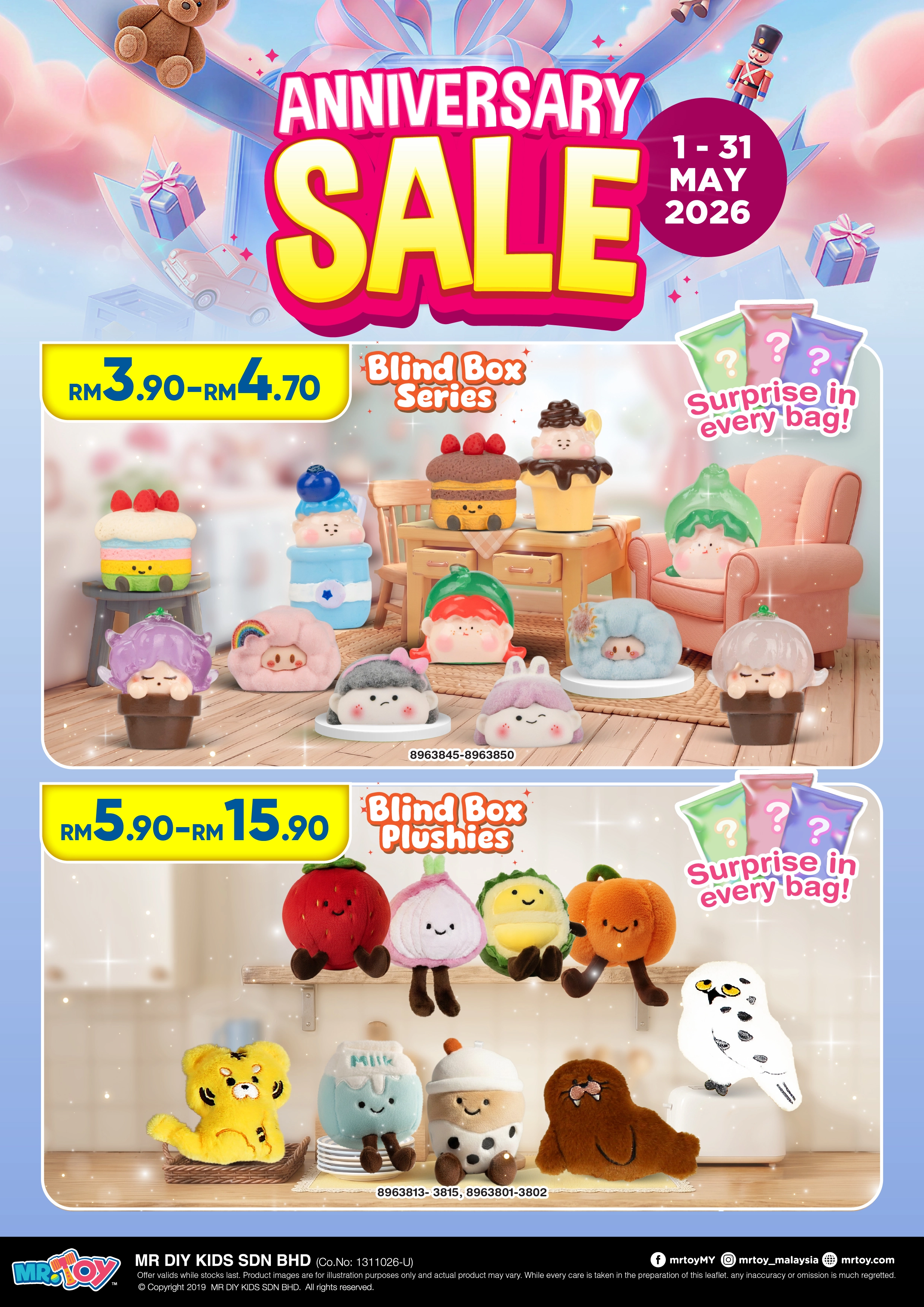 MR.TOY Anniversary Sale 2026 
